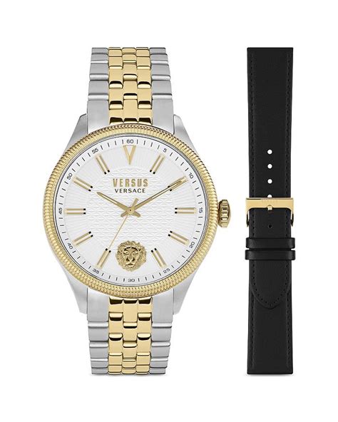 versus versace colonne gift set|Versus Versace Colonne Watch Gift Set, 45mm .